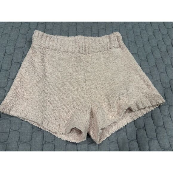 Ladies Skims Cozy Shorts.  Beige/pink color.  Size L/XL - Picture 1 of 4